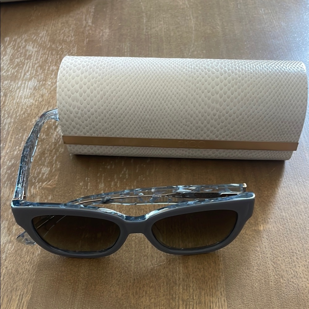 Jimmy Choo Grey/Clear Sunglasses